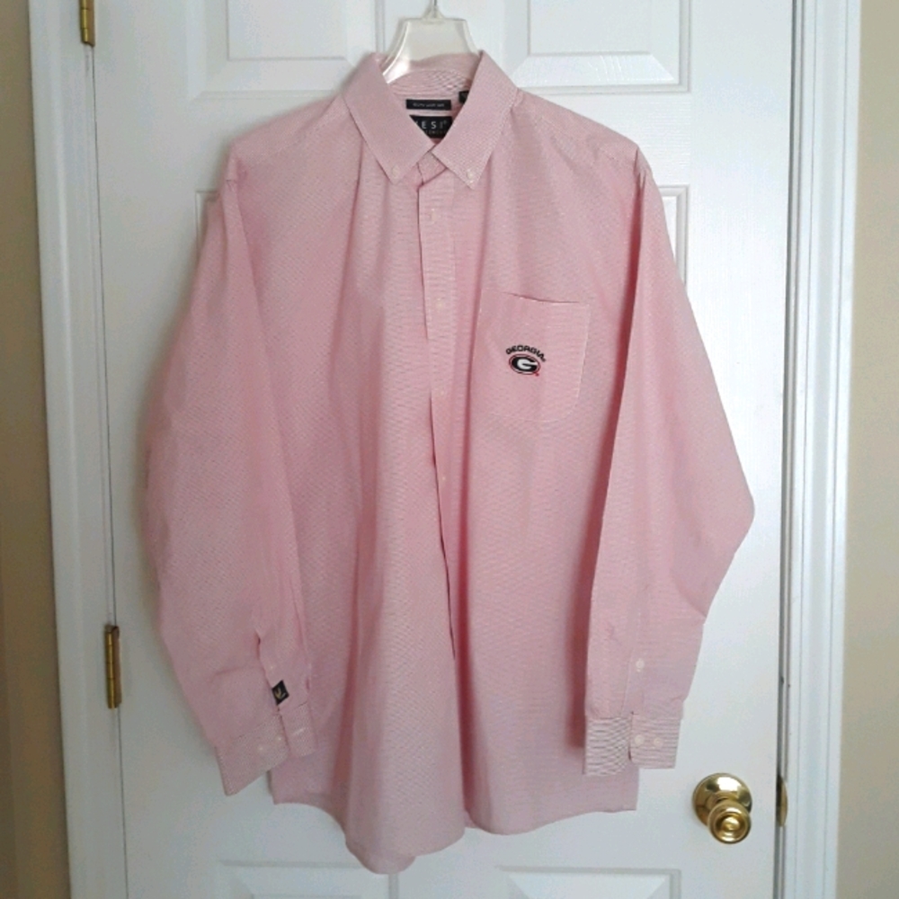 VESI Georgia State Button Down Shirt